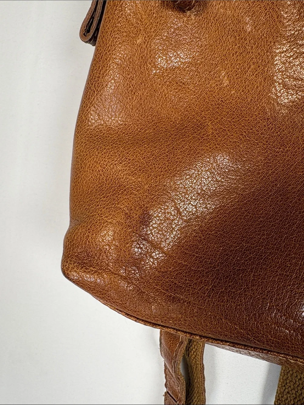 SPIKES & SPARROW Soft Distressed Leather Backpack